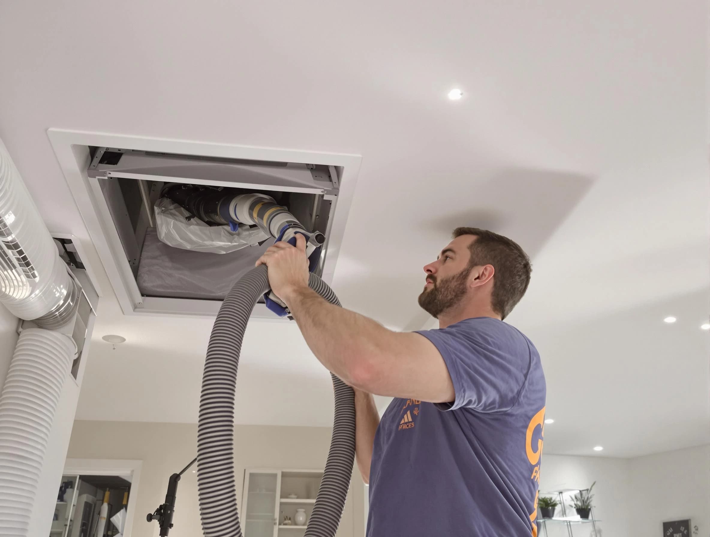 Precision indoor duct cleaning by Williamsburg Air Duct Cleaning in Williamsburg