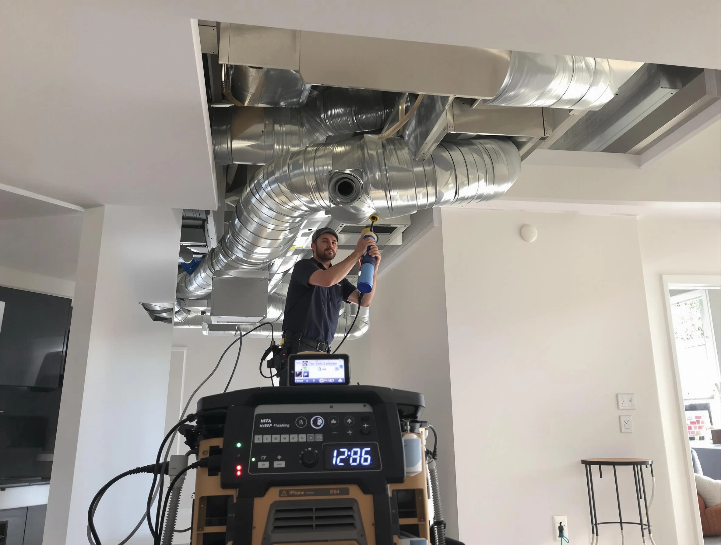 Advanced pure air duct cleaning by Williamsburg Air Duct Cleaning in Williamsburg