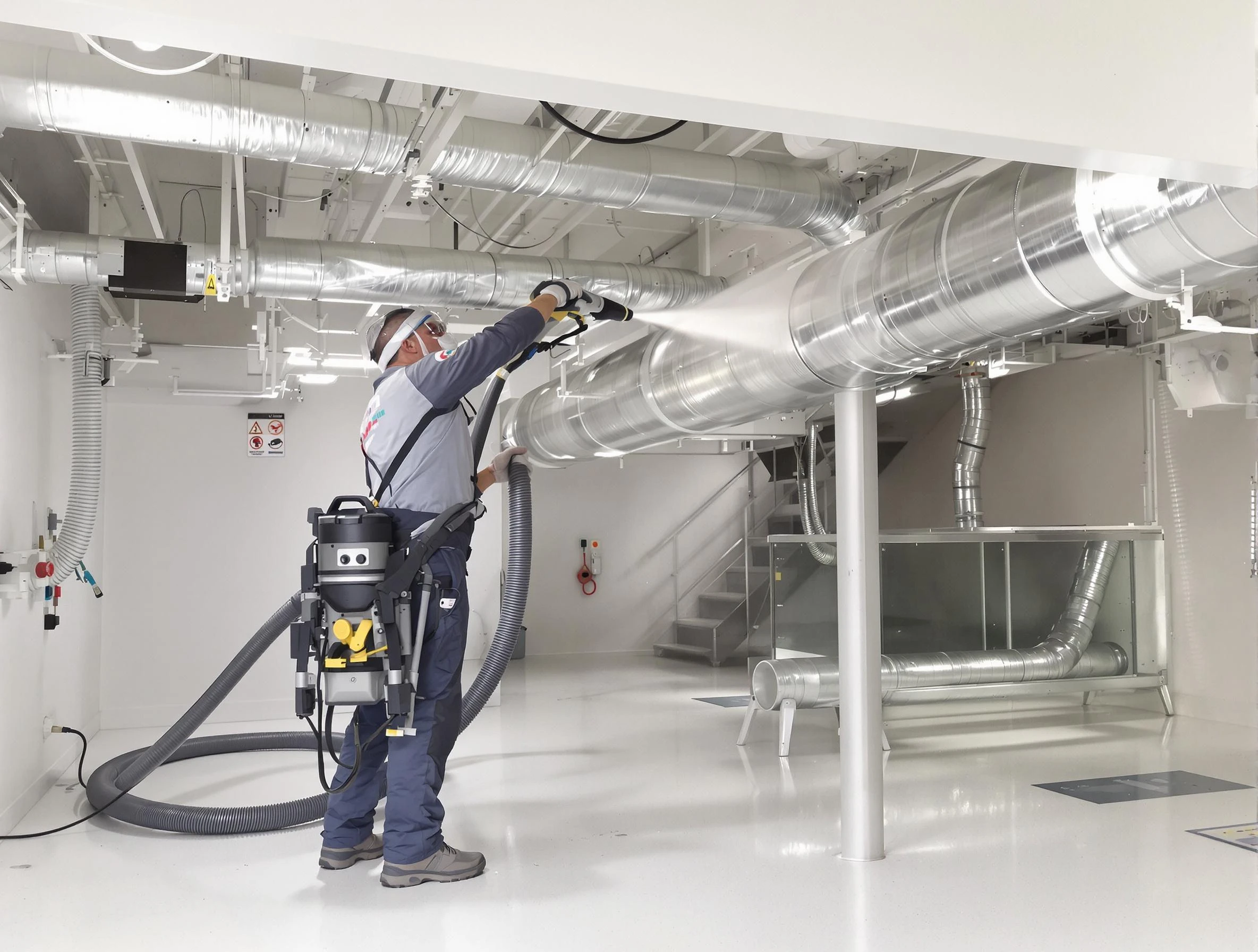 Professional central duct cleaning by Williamsburg Air Duct Cleaning in Williamsburg