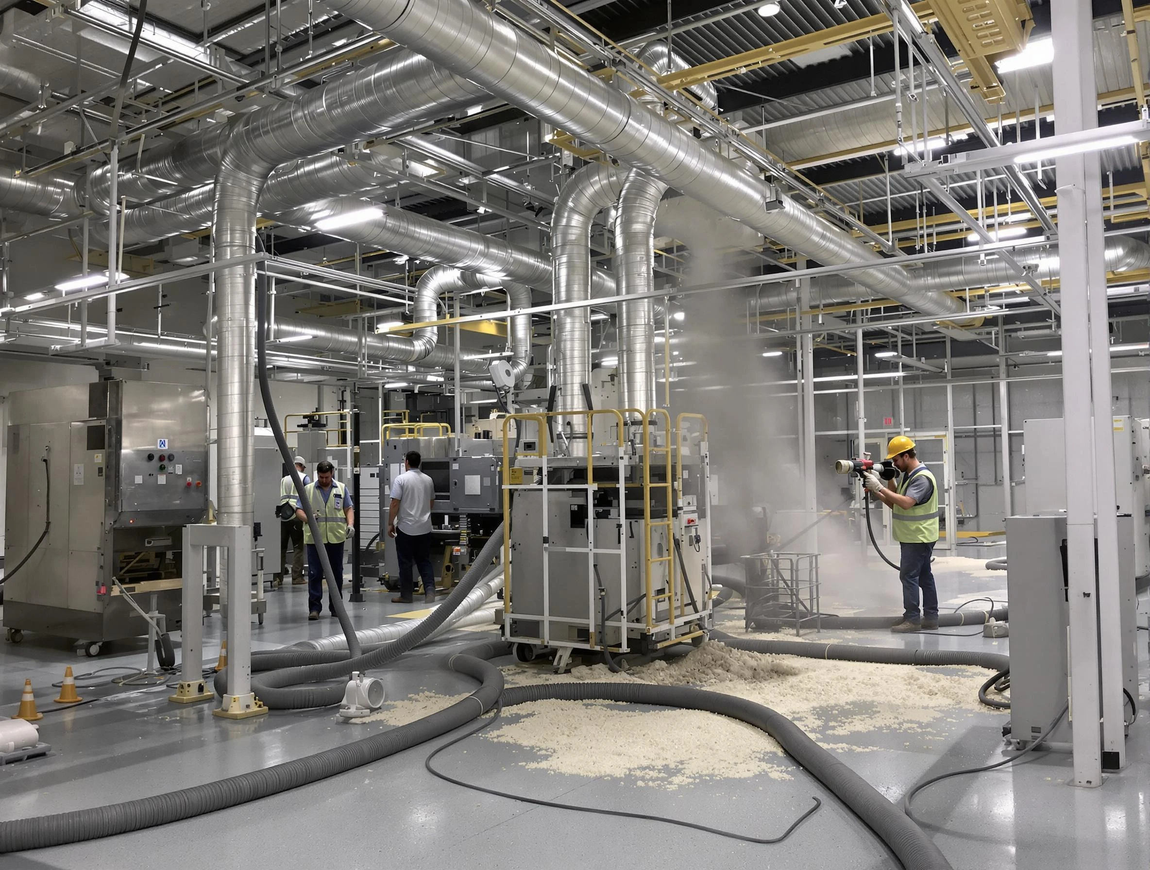 Heavy-duty industrial duct cleaning by Williamsburg Air Duct Cleaning in Williamsburg