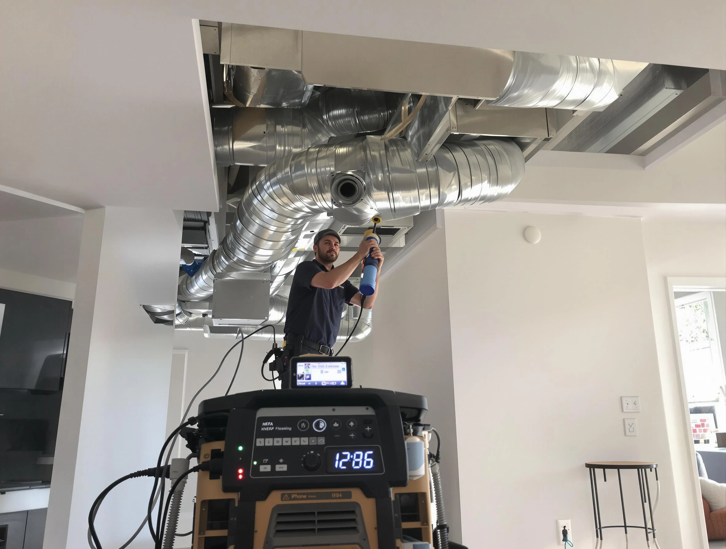 Advanced pure air duct cleaning by Williamsburg Air Duct Cleaning in Williamsburg
